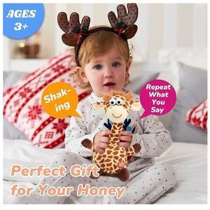 NWT … HOPEARL “Giraffe” Interactive Toy